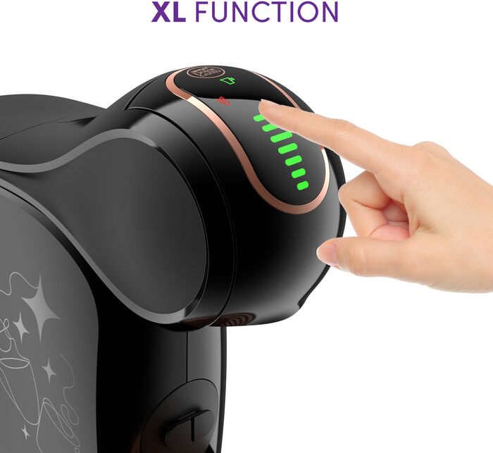 Dolce Gusto Genio S hylkjavél Starbucks pakki - Svört