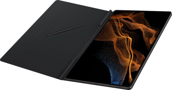 Samsung Tab S8 Ultra bókarhulstur - Svart