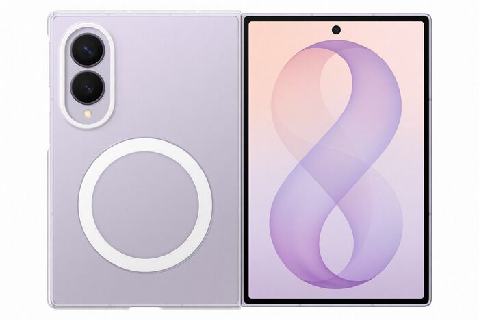 Samsung Galaxy Z Fold8 segulhulstur - Glært