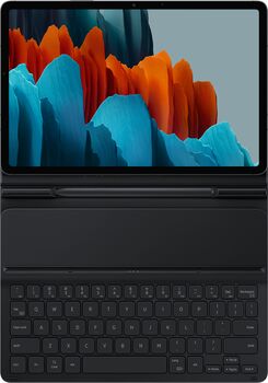 Samsung Tab S7/Tab S8 lyklaborðahulstur - Svart