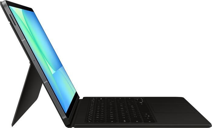 Samsung Tab S10 FE+ Slim lyklaborðahulstur - Svart