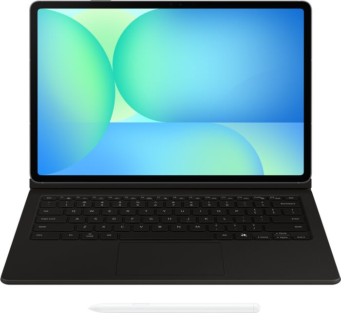 Samsung Tab S10 FE+ lyklaborðahulstur - Svart