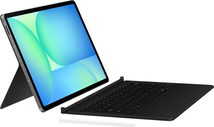 Samsung Tab S10 FE+ lyklaborðahulstur - Svart