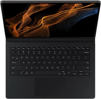 Samsung Tab S8 Ultra lyklaborðahulstur - Svart