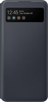 Samsung A42 5G Smart S View veski - Svart