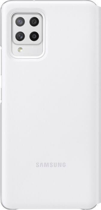 Samsung Galaxy A42 5G Smart S-View veski - Hvítt