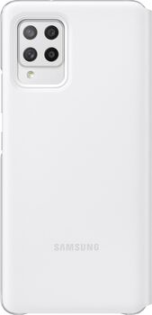 Samsung Galaxy A42 5G Smart S-View veski - Hvítt