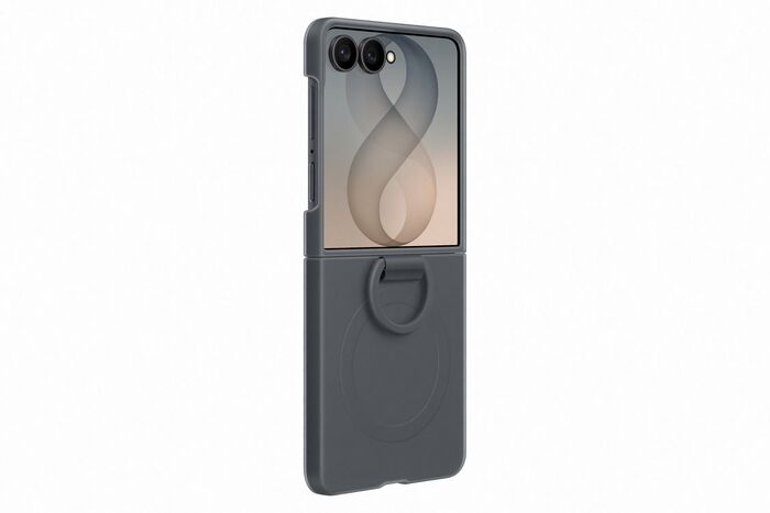 Samsung Galaxy Z Flip8 Sílikon hulstur - Svart