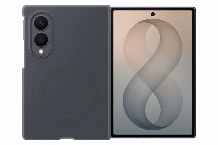 Samsung Galaxy Z Fold8 Sílikon hulstur - Svart