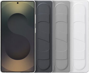 Samsung Galaxy S25 Ultra símahulstur með standi - Svart