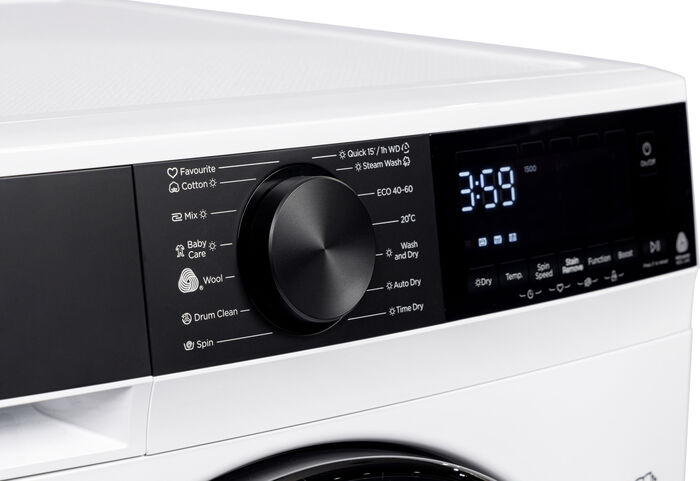 EPOQ sambyggt þvottatæki EFLD1015W24 - Hvítt