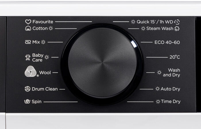 EPOQ sambyggt þvottatæki EFLD1015W24 - Hvítt