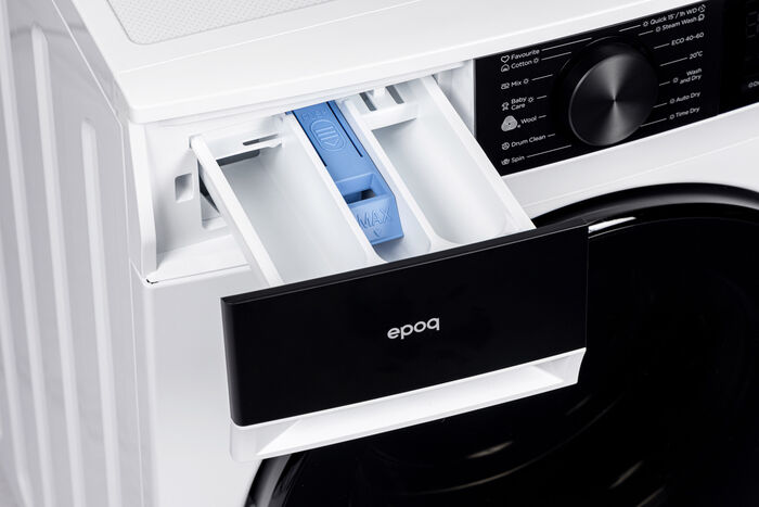 EPOQ sambyggt þvottatæki EFLD1015W24 - Hvítt
