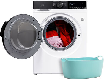 EPOQ sambyggt þvottatæki EFLD1015W24 - Hvítt