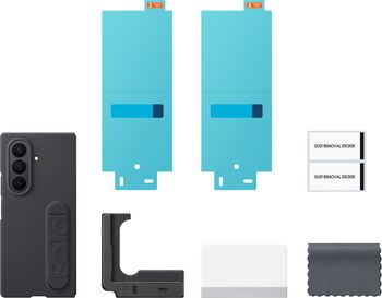Samsung Galaxy Z Fold7 Sílikon hulstur - Svart
