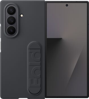 Samsung Galaxy Z Fold7 Sílikon hulstur - Svart