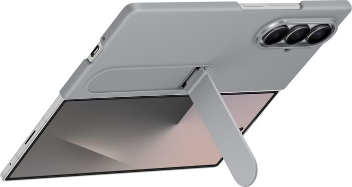 Samsung Galaxy Z Fold7 Sílíkon hulstur - Grátt
