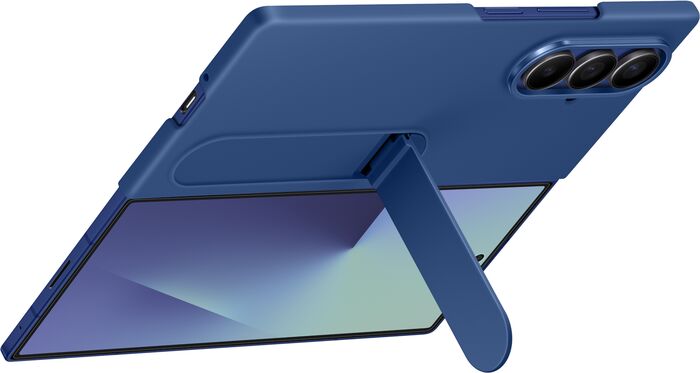 Samsung Galaxy Z Fold7 Sílíkon hulstur - Blátt