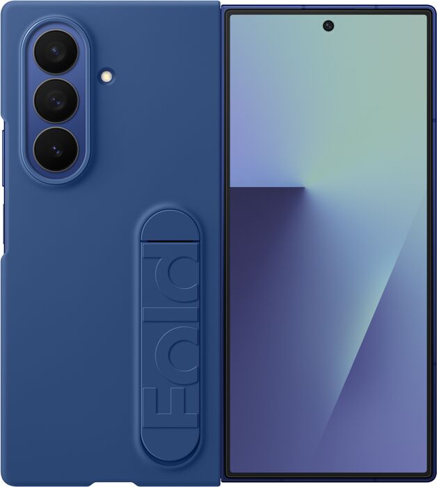Samsung Galaxy Z Fold7 Sílíkon hulstur - Blátt