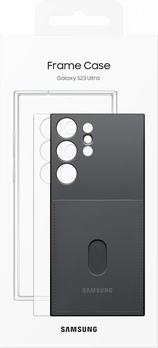 Samsung Galaxy S23 Ultra Frame símahulstur - Svart 
