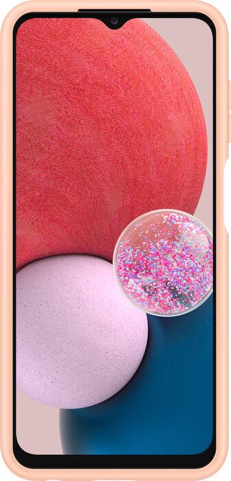 Samsung Galaxy A13 kortasímahulstur - Ferskjulitað