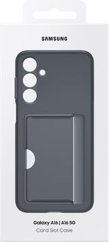 Samsung Galaxy A16 kortasímahulstur - Svart