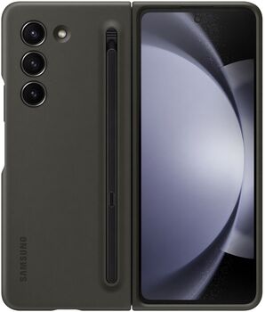 Samsung Galaxy Z Fold5 Slim S-Pen símahulstur - Dökkgrátt 
