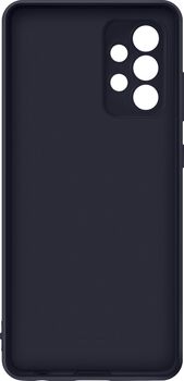 Samsung A52s sílíkon símahulstur - Svart