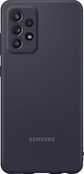 Samsung A52s sílíkon símahulstur - Svart