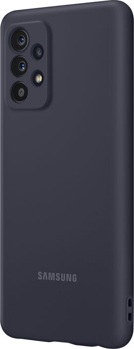 Samsung A52s sílíkon símahulstur - Svart