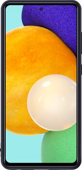 Samsung A52s sílíkon símahulstur - Svart