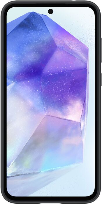 Samsung Galaxy A55 sílikon símahulstur - Svart