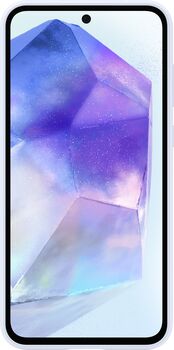 Samsung Galaxy A55 sílikon símahulstur - Ljósblátt