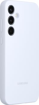 Samsung Galaxy A55 sílikon símahulstur - Ljósblátt