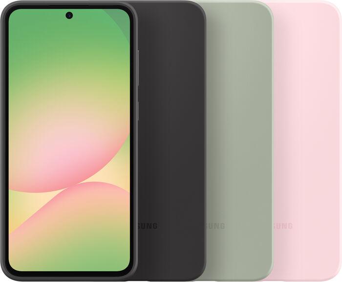 Samsung Galaxy A56 sílikon símahulstur - Svart