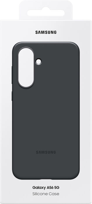 Samsung Galaxy A56 sílikon símahulstur - Svart