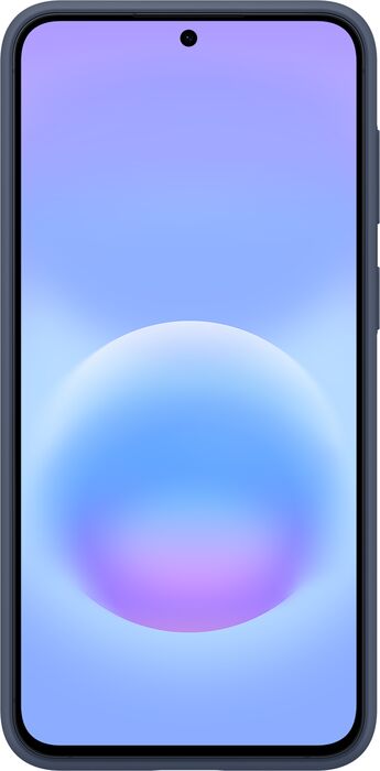 Samsung Galaxy A57 sílikon símahulstur - Dökkblátt