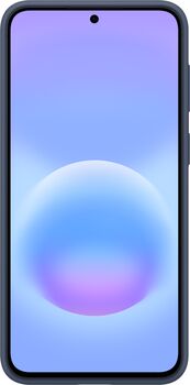 Samsung Galaxy A57 sílikon símahulstur - Dökkblátt