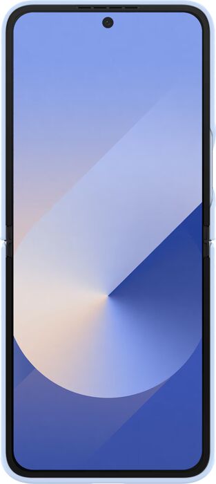 Samsung Galaxy Z Flip6 Silicone símahulstur - Blátt