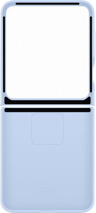 Samsung Galaxy Z Flip6 Silicone símahulstur - Blátt