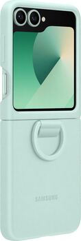 Samsung Galaxy Z Flip6 Sílíkon símahulstur - Mynta