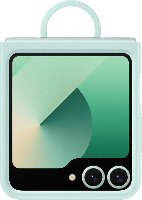 Samsung Galaxy Z Flip6 Sílíkon símahulstur - Mynta