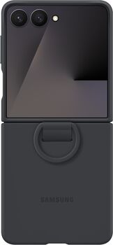 Samsung Galaxy Z Flip7 Sílíkon símahulstur - Svart