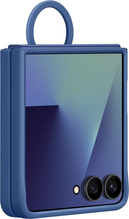 Samsung Galaxy Z Flip7 Sílíkon símahulstur - Blátt