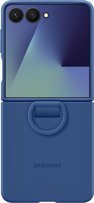 Samsung Galaxy Z Flip7 Sílíkon símahulstur - Blátt