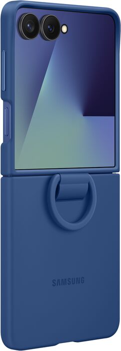 Samsung Galaxy Z Flip7 Sílíkon símahulstur - Blátt