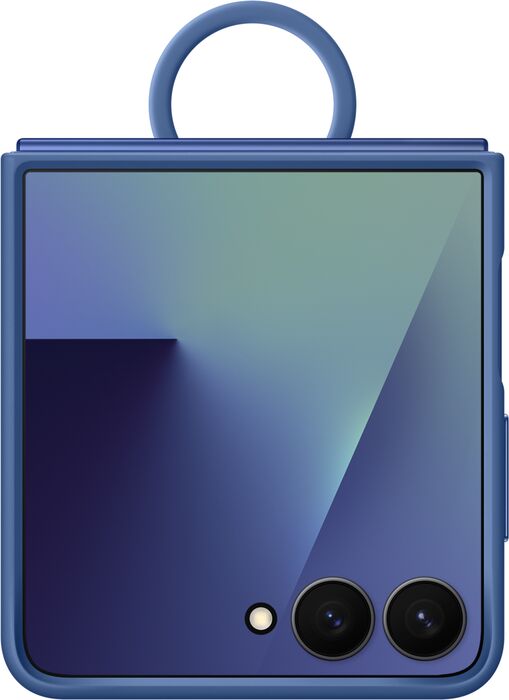 Samsung Galaxy Z Flip7 Sílíkon símahulstur - Blátt