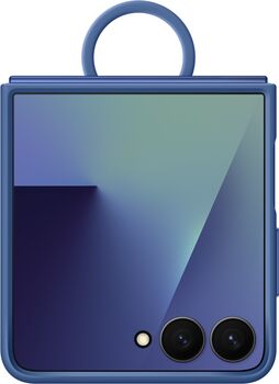 Samsung Galaxy Z Flip7 Sílíkon símahulstur - Blátt