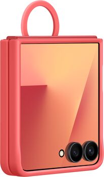Samsung Galaxy Z Flip7 Sílíkon símahulstur - Rautt