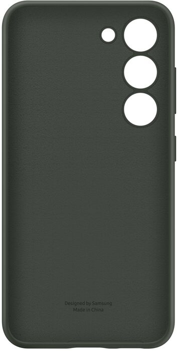 Samsung S23+ silíkon símahulstur - Grænt 